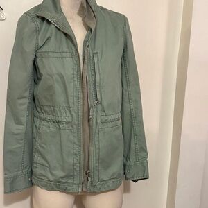 Madewell Sage Utility Jacket SZ S